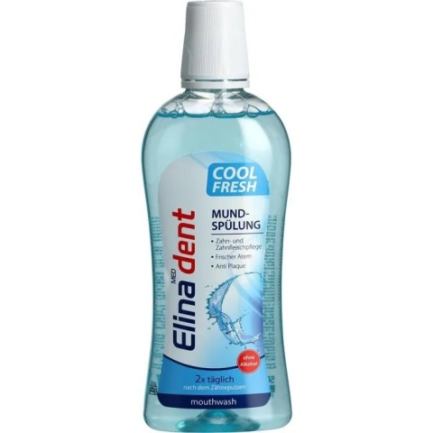 Płyn do płukania jamy ustnej Cool Fresh, Elina dent, 500ml