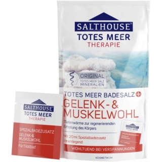 Sól z Morza Martwego, Salthouse badesalz totes meer, 400g