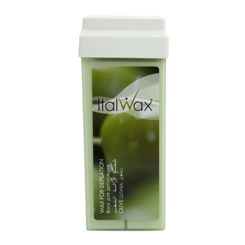 Wosk do depilacji w rolce - Oliwkowy, Italwax, 100ml