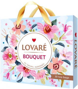 Zestaw herbat „Winter Bouguet" Lovare (6 smaków po 5 kopert)