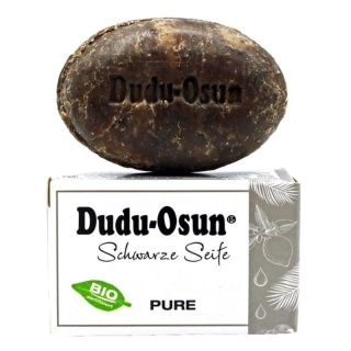 Afrykańskie czarne mydło PURE, naturalne, ekologiczne, bezzapachowe, Dudu-Osun, 25g