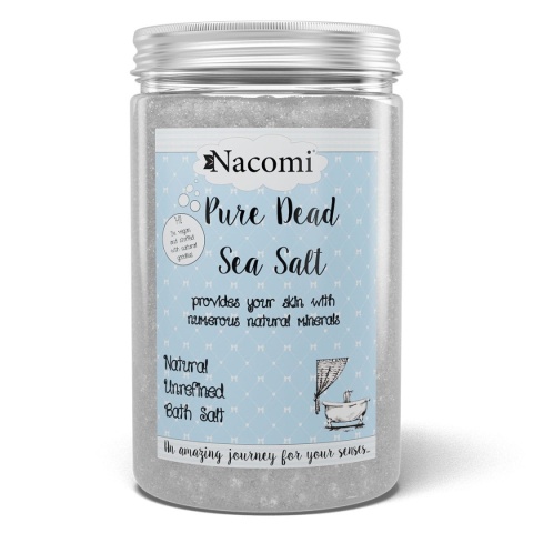 Czysta Sól z Morza Martwego, Nacomi, 1400 g