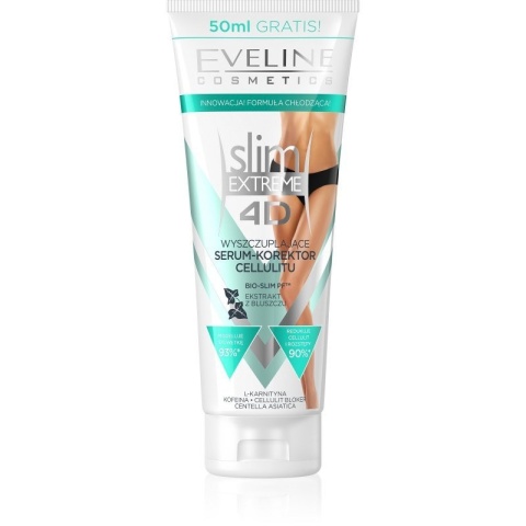 EVELINE Slim Extreme 4D Wyszczuplające serum-korektor cellulitu, 250ml