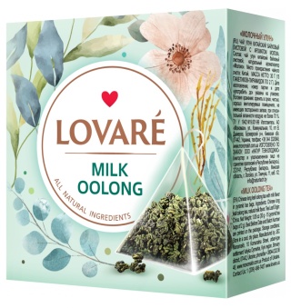 Herbata zielona „Milk Oolong" Lovare (2g х 15 piramidek)