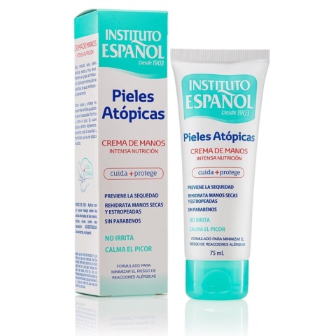 Intensywnie odżywczy krem do rąk do skóry atopowej, Instituto Espanol Atopic, 75ml
