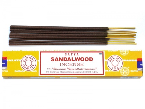 Kadzidełka Drzewo Sandałowe, Satya, 15g