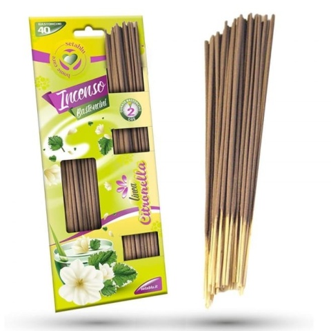 Kadzidełka Przeciw Komarom z CITRONELLA 40 szt