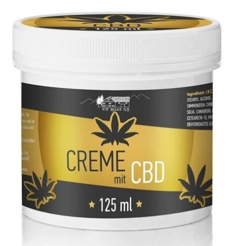 Krem Konopny CBD 10%, Pullach Hof, 125 ml