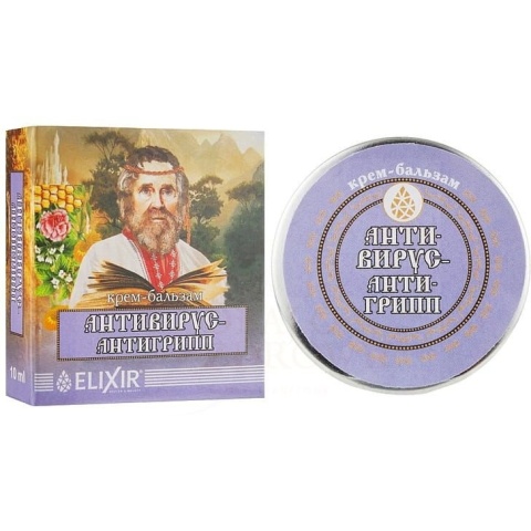 Krem-balsam na Przeziębienie "Antivirus", Elixir 10ml