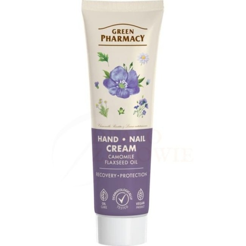 Krem do rąk Rumianek i Olej Lniany Green Pharmacy, 100ml