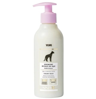Kremowe Nawilżające Mydło w Płynie, Yope Creamy Musk, 300ml