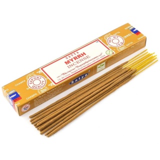 Mirra Kadzidełka Aromatyczne - Myrrh Satya, 15g