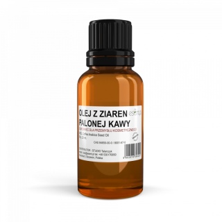 Olej z Palonej Kawy nierafinowany zimnotłoczony, Esent, 20 ml
