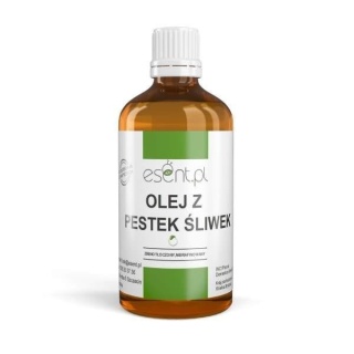 Olej z Pestek Śliwek Nierafinowany, Esent, 100ml
