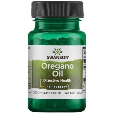Olej z oregano, Swanson, 120 kapsułek