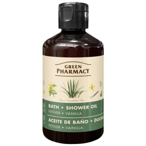 Olejek do kąpieli i pod prysznic Wetyweria i Wanilia, GREEN PHARMACY, 250ml