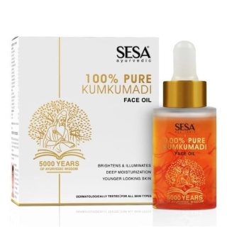 Olejek do twarzy ajurwedyjski KUMKUMADI FACE OIL SESA, 15ml