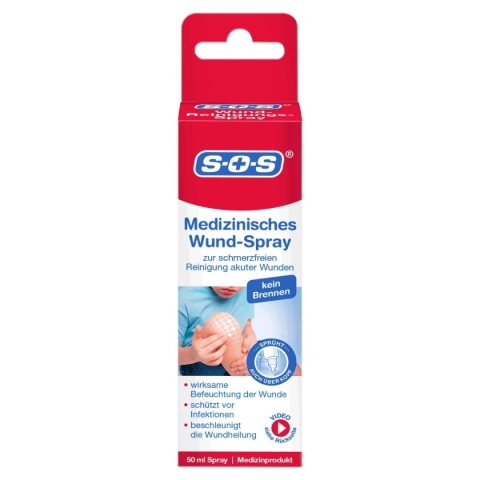 SOS Spray na Rany, 50ml