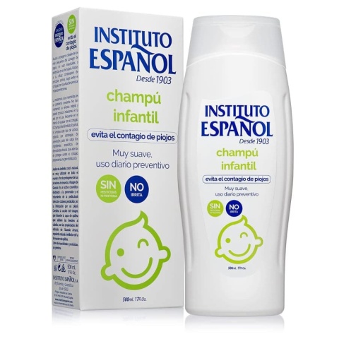 Szampon do włosów dla dzieci Łagodzący, INSTITUTO ESPANOL BEBE, 500 ml