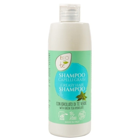 Szampon do włosów tłustych z ekologicznym hydrolatem zielonej herbaty, Pierpaoli Biocontè, 300ml