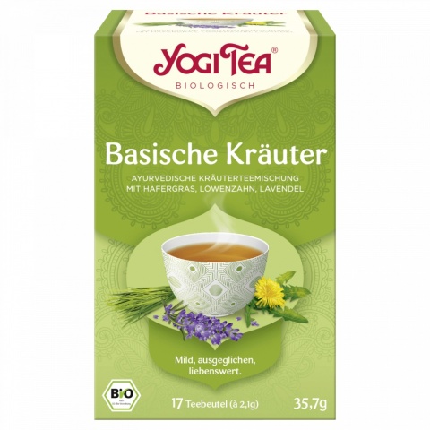Yogi Tea Kompozycja niezbędnych ziół BIO, 17 torebek